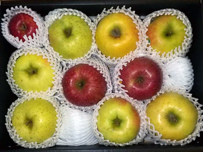 岩手県産 プレミアムりんご 匠厳選 秀品クラス バラエティBOX 8玉〜10玉2.8kg