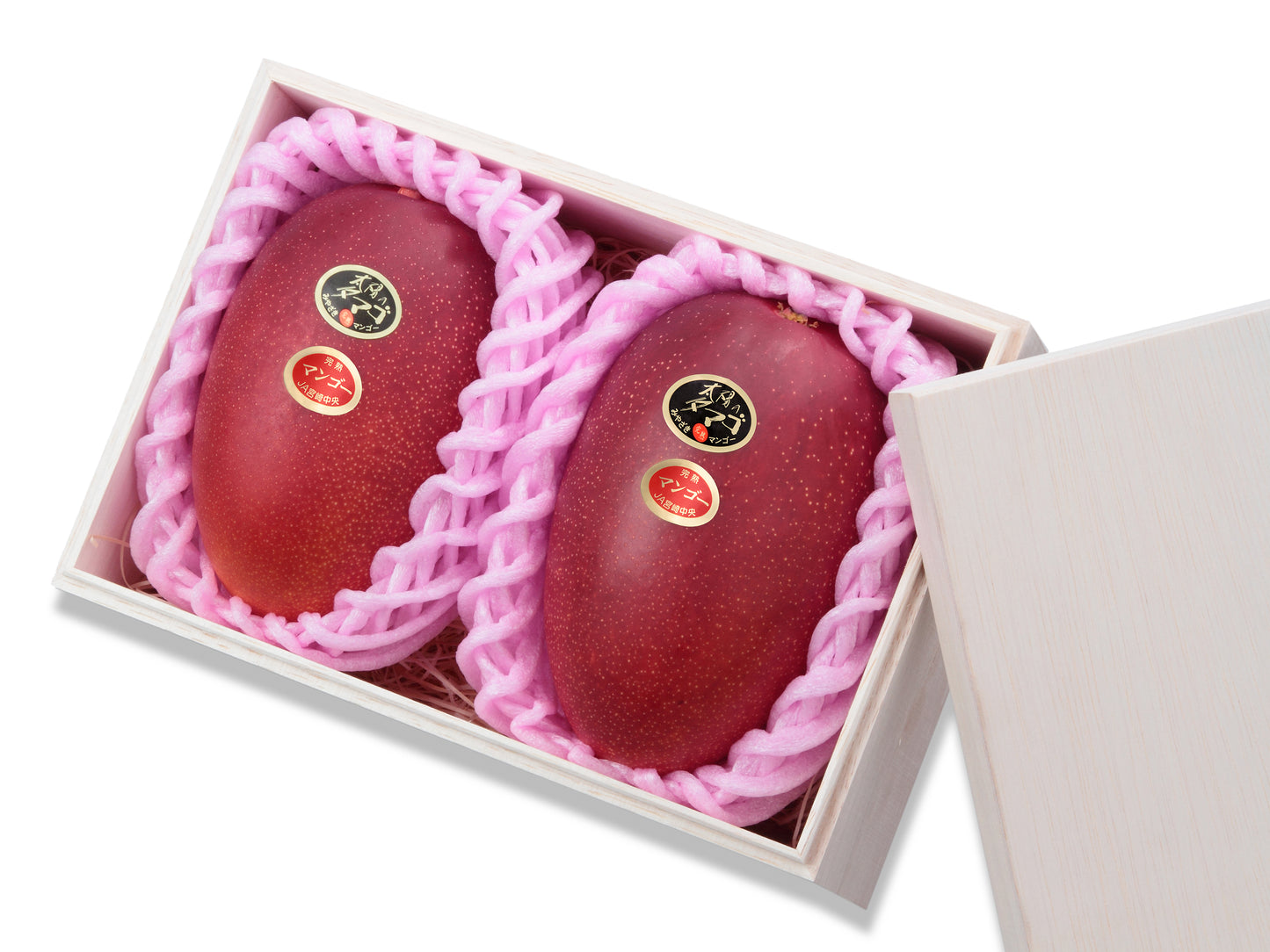 【JA宮崎中央限定】最上級 赤秀品(AA品) 太陽のタマゴ 高級木箱入 2L×2玉