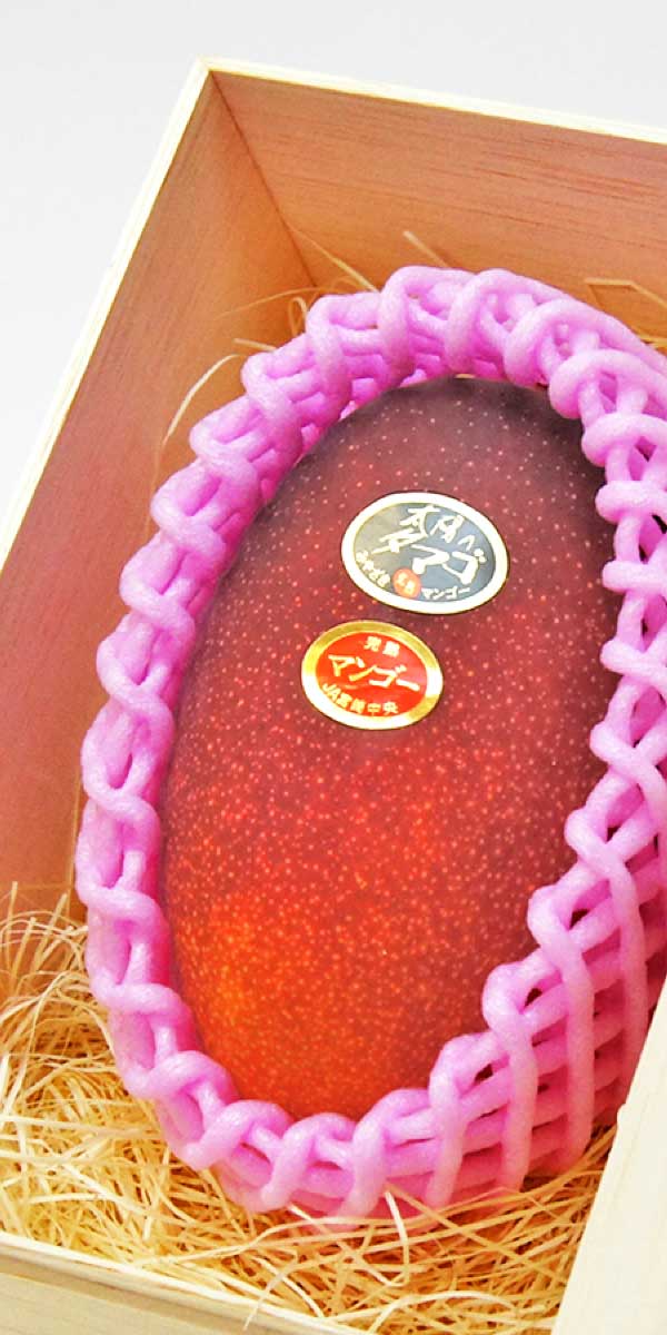 宮崎県産 最上級完熟マンゴー 太陽のタマゴ 木箱入り赤秀品