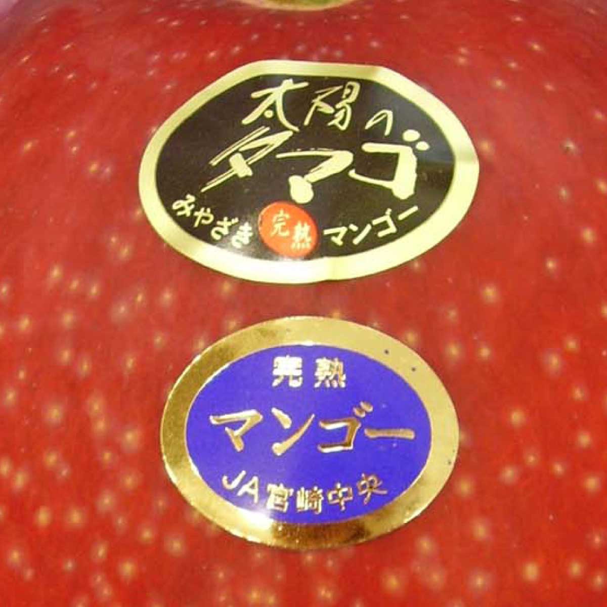 宮崎県産 最上級完熟マンゴー 太陽のタマゴ 等級シール青秀品