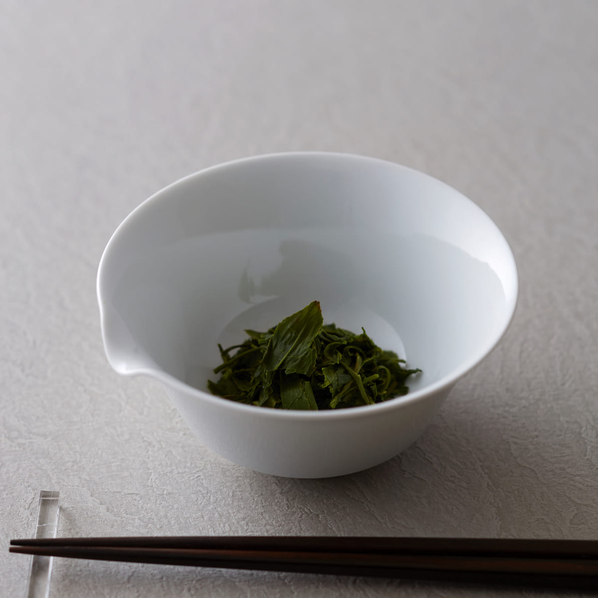 宝瓶、湯呑2個セット 白磁