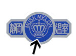 静岡県産 クラウンマスクメロン 生産者番号記載
