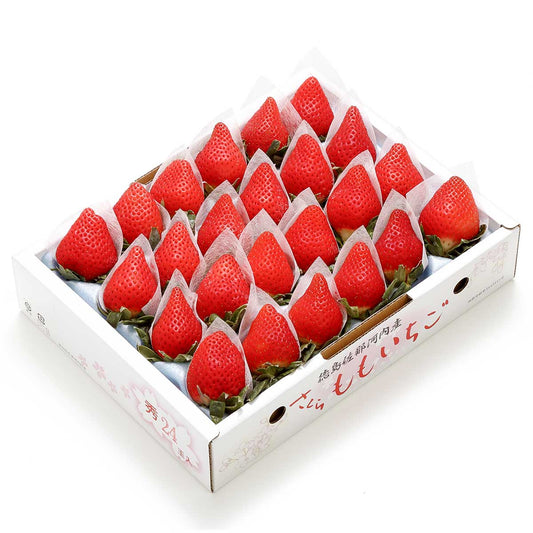 【徳島県 佐那河内産】さくらももいちご 700g（20粒）化粧箱入（税込）