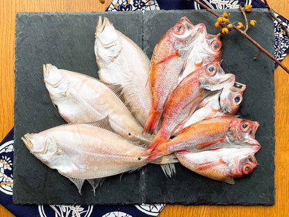 島根県産 干物 【一日漁・一夜干】 のどくろ・かれい一夜干し