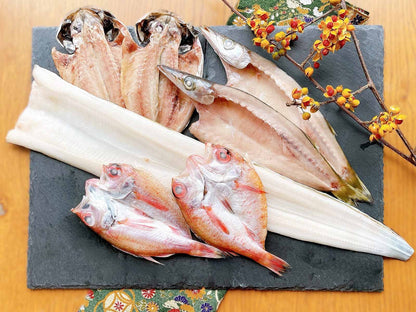 島根県産 干物 島根県沖 あなご＆3種類ひもの 詰め合わせ