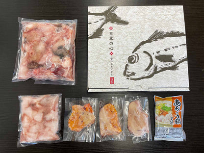 島根県産 干物 【一日漁】 10月～3月期間限定 あん肝たっぷり あんこう鍋セット860g ～専用スープ付で簡単調理～ パック